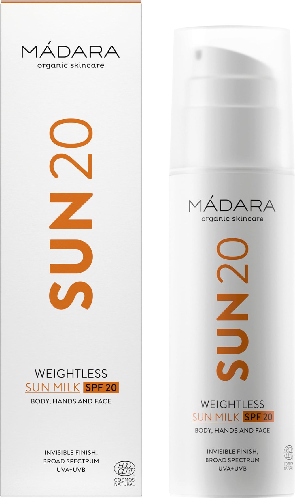 Picture of: MÁDARA Organic Skincare SUN Weightless Sun Milk SPF ,  ml